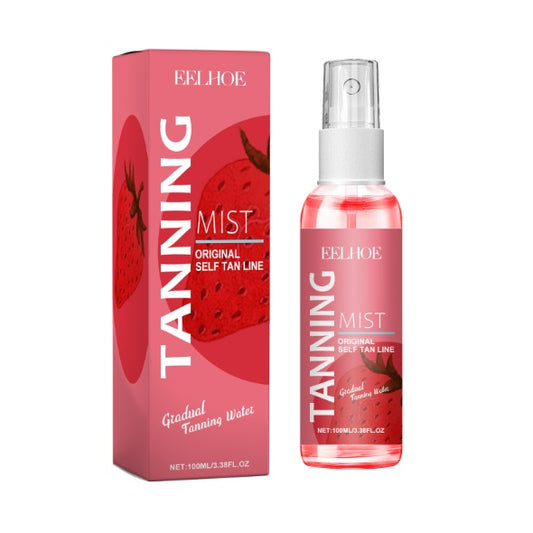 Strawberry Tanning Mist for a Sun-Kissed, Radiant Glow