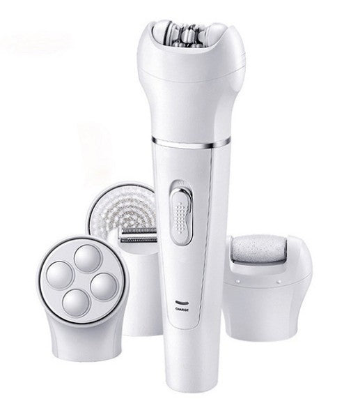 5-in-1 Multi-Functional Portable Skin Care Massager & Scrubber with Facial Brush