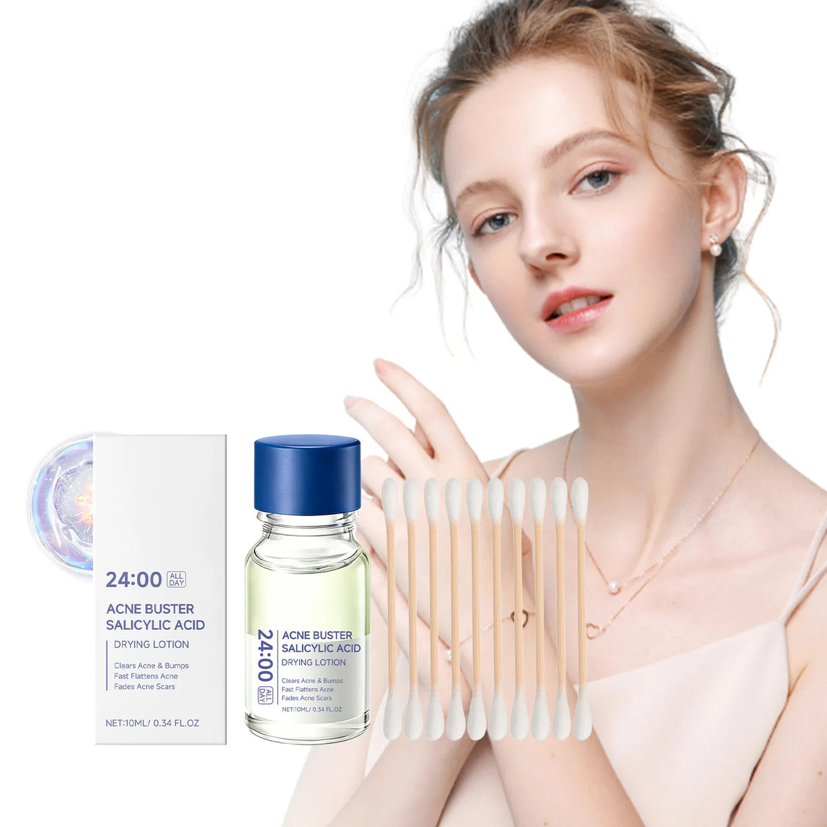 Sérum Visage à l’Acide Salicylique Anti-Acné
